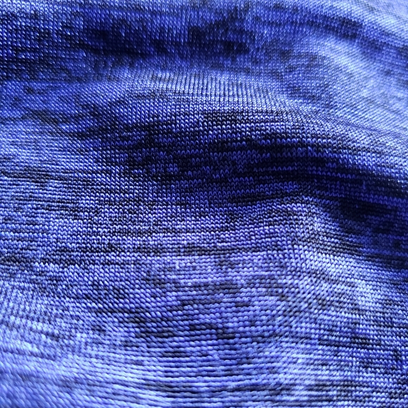 Electric blue/black Dynamite keyhole top XS - Picture 3 of 8